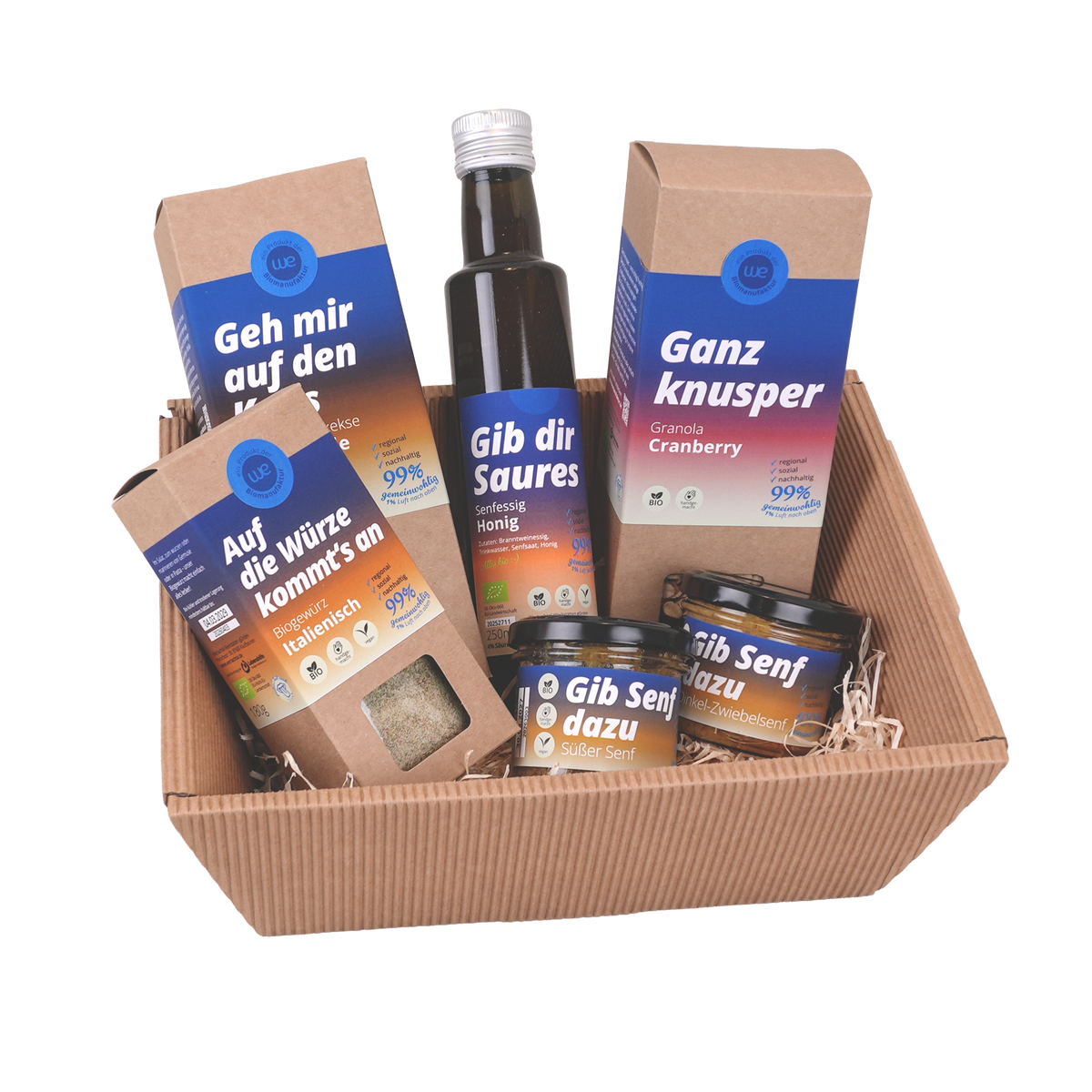 Geschenkkorb mittel Bio