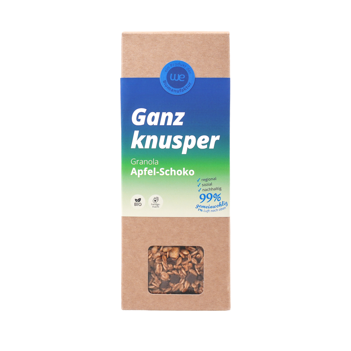 Granola Apfel -Schoko Bio