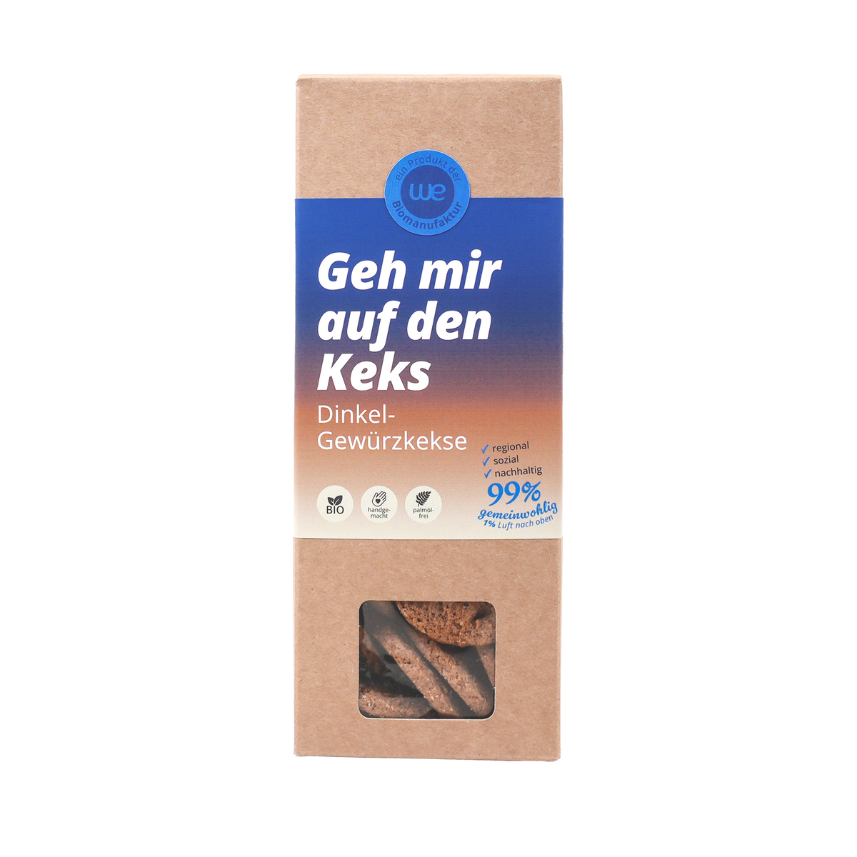 Dinkel-Gewürzkekse Bio