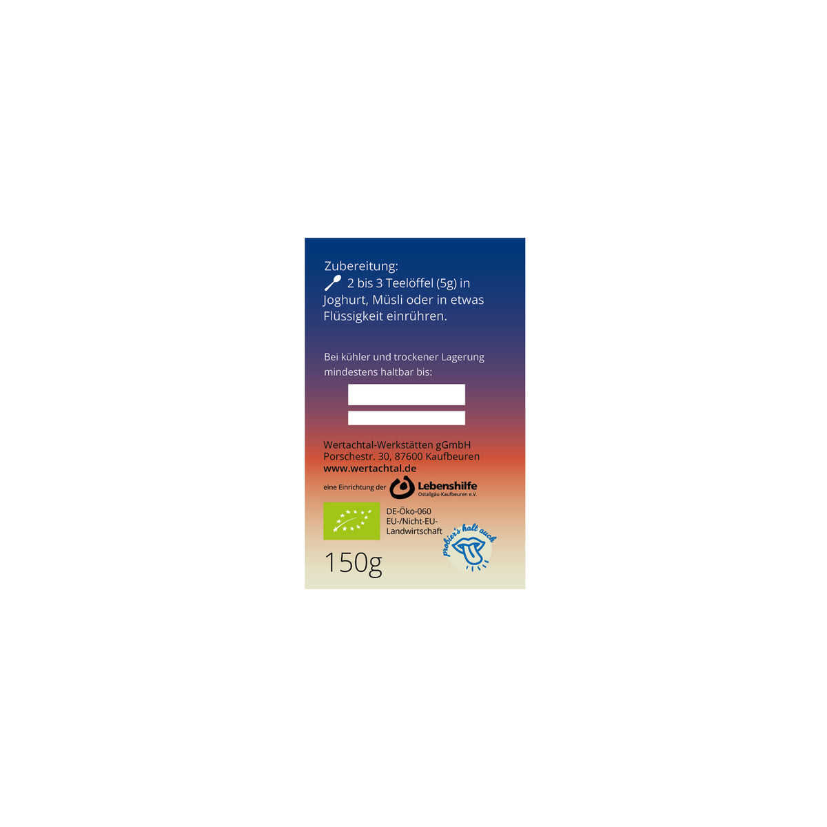 Hagebutten Pulver (rosa cannina) AP-4 Bio