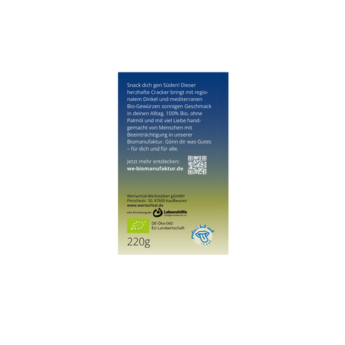 Allgäu Knäcker mediterran Bio