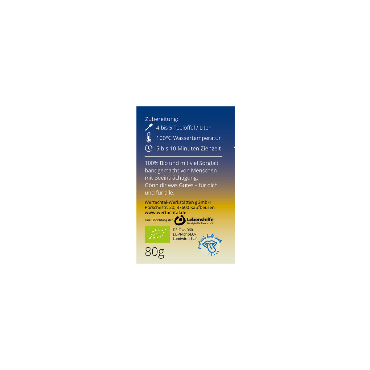 Gewürztee Chai Classic Bio